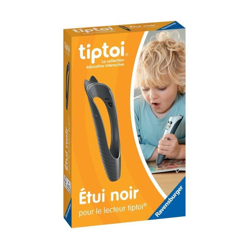 tiptoi Etui noir, pour Lecteur tiptoi (non inclus) 00000181, Des 3 ans tiptoi Etui noir, pour Lecteur tiptoi (non inclus) 00000181, Des 3 ans