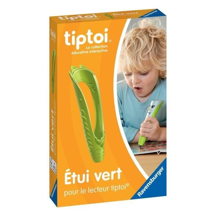 tiptoi Etui vert, pour Lecteur tiptoi (non inclus) 00000182, Des 3 ans, Ravensburger tiptoi Etui vert, pour Lecteur tiptoi (non inclus) 00000182, Des 3 ans, Ravensburger