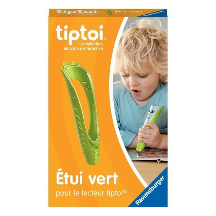 tiptoi Etui vert, pour Lecteur tiptoi (non inclus) 00000182, Des 3 ans, Ravensburger tiptoi Etui vert, pour Lecteur tiptoi (non inclus) 00000182, Des 3 ans, Ravensburger