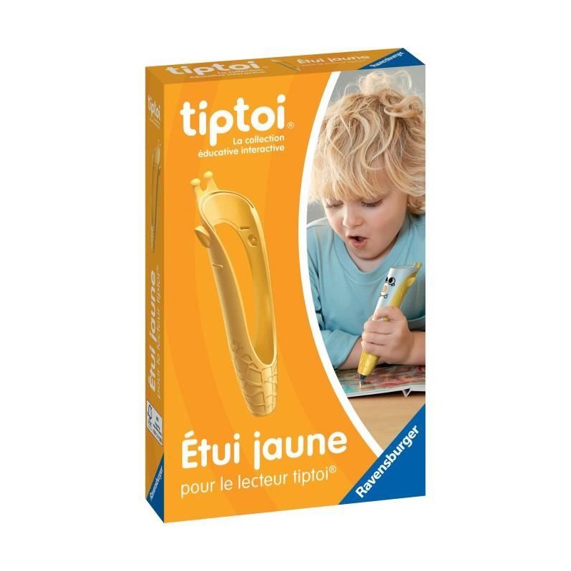 tiptoi Etui jaune, pour Lecteur tiptoi (non inclus) 00000184, Des 3 an