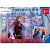 Puzzles 3x49 pieces La Reine des Neiges 2, Le voyage commence, Des 5 a