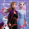 Puzzles 3x49 pieces La Reine des Neiges 2, Le voyage commence, Des 5 a