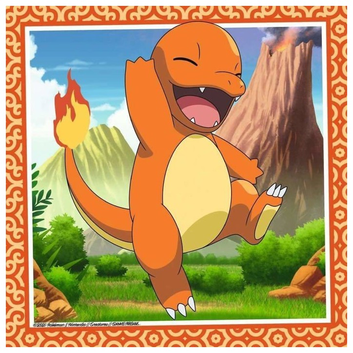 Puzzle pour enfants 3x49 pieces Pokémon - Salameche, Bulbizarre et Carapuce - Des 5 ans - 3 posters inclus - 05586 - Ravensburg Puzzle pour enfants 3x49 pieces Pokémon - Salameche, Bulbizarre et Carapuce - Des 5 ans - 3 posters inclus - 05586 - Ravensburg