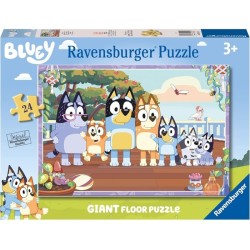 Puzzle Giant 24 pieces, Moment en famille/Bluey, Des3 ans, Aventure, 0