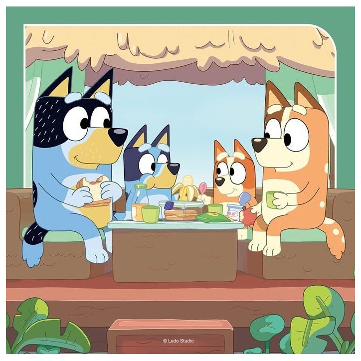 Puzzle 3x49 pieces Les aventures de Bluey - Ravensburger - LUDIQUE ET EDUCATIF - Des 5 ans Puzzle 3x49 pieces Les aventures de Bluey - Ravensburger - LUDIQUE ET EDUCATIF - Des 5 ans
