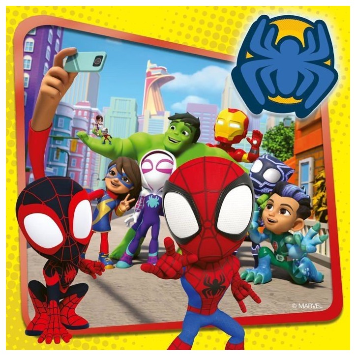 Puzzles 3x49 pieces Spidey, le lanceur de toile, Spiderman, Des 5 ans, 00005730, Ravensburger Puzzles 3x49 pieces Spidey, le lanceur de toile, Spiderman, Des 5 ans, 00005730, Ravensburger