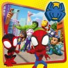 Puzzles 3x49 pieces Spidey, le lanceur de toile, Spiderman, Des 5 ans,