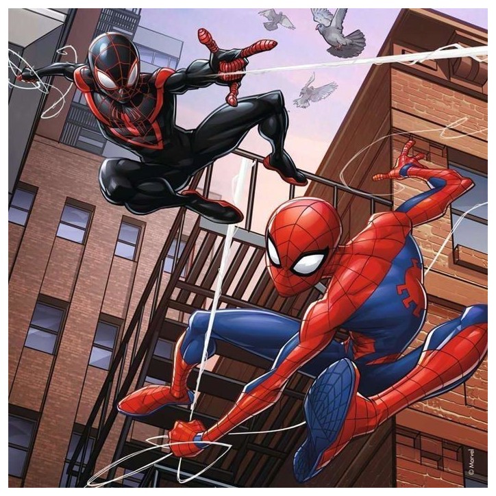 Puzzles Spider-Man 3x49 pieces - Ravensburger - Pour enfants des 5 ans Puzzles Spider-Man 3x49 pieces - Ravensburger - Pour enfants des 5 ans
