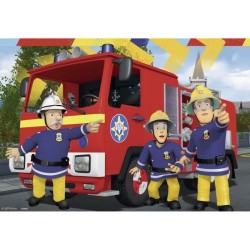 SAM LE POMPIER Puzzles 2x24 pieces - Sam t'aide dans le besoin - Raven