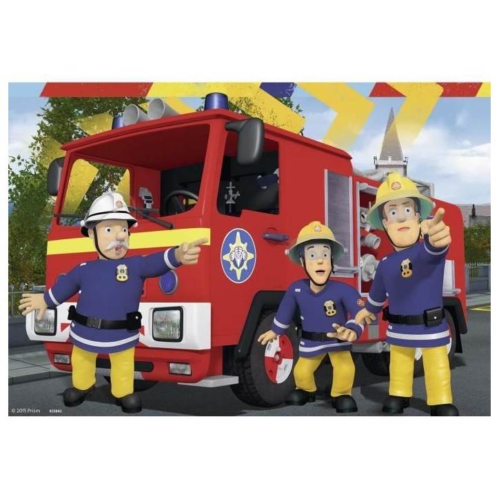 SAM LE POMPIER Puzzles 2x24 pieces - Sam t'aide dans le besoin - Ravensburger - Lot de puzzles enfant - Des 4 ans SAM LE POMPIER Puzzles 2x24 pieces - Sam t'aide dans le besoin - Ravensburger - Lot de puzzles enfant - Des 4 ans