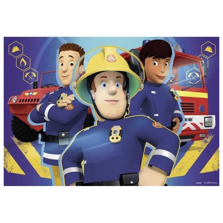 SAM LE POMPIER Puzzles 2x24 pieces - Sam t'aide dans le besoin - Ravensburger - Lot de puzzles enfant - Des 4 ans SAM LE POMPIER Puzzles 2x24 pieces - Sam t'aide dans le besoin - Ravensburger - Lot de puzzles enfant - Des 4 ans