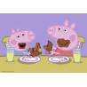 Puzzles Peppa Pig La vie de famille Ravensburger 2x24 pieces pour enfa
