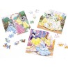 Puzzles 3x49 pieces Disney Princesses, Des 5 ans, Ravensburger