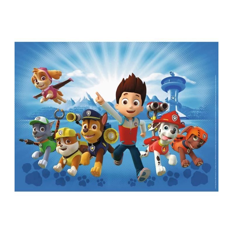 Puzzle Pat'Patrouille 100 pieces XXL - Ravensburger Puzzle Pat'Patrouille 100 pieces XXL - Ravensburger