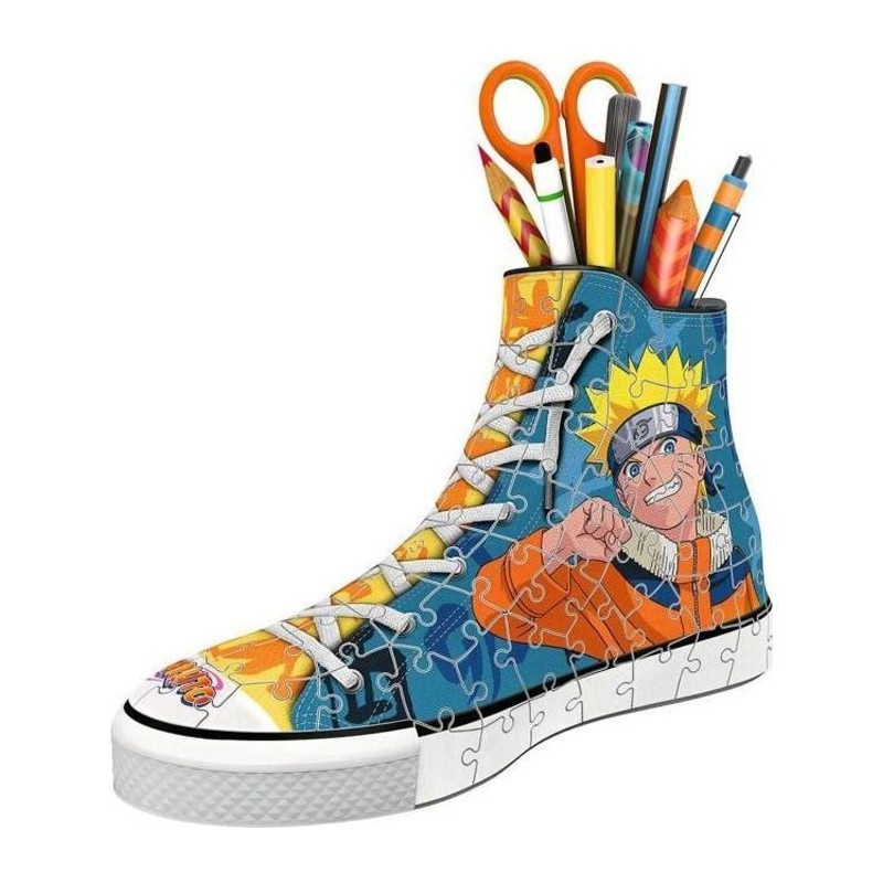Puzzle 3D - Ravensburger - Sneaker Naruto - 108 pieces - Bleu Puzzle 3D - Ravensburger - Sneaker Naruto - 108 pieces - Bleu