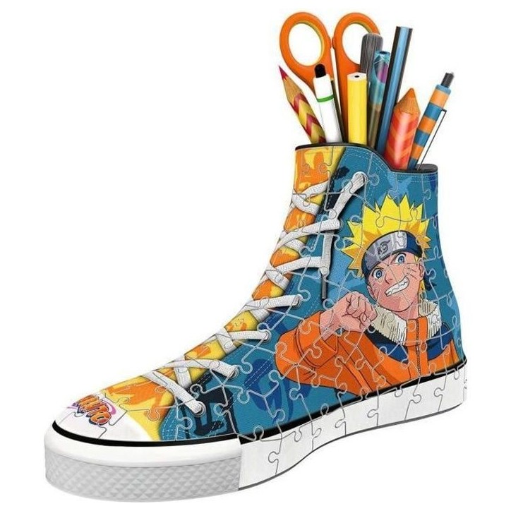 Puzzle 3D - Ravensburger - Sneaker Naruto - 108 pieces - Bleu Puzzle 3D - Ravensburger - Sneaker Naruto - 108 pieces - Bleu