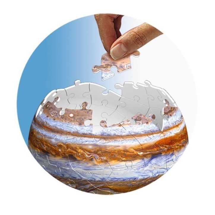 Puzzle 3D Systeme solaire - Ravensburger - 8 planetes - 522 pieces - Des 6 ans Puzzle 3D Systeme solaire - Ravensburger - 8 planetes - 522 pieces - Des 6 ans