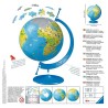 Puzzle 3D Globe terrestre 180 pieces - Ravensburger - Éducatif - Sans