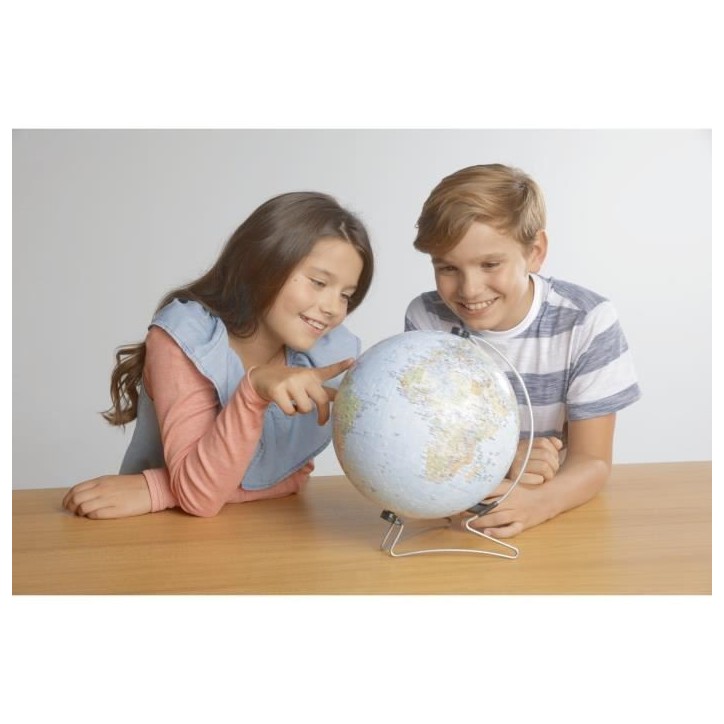 Puzzle 3D Globe 540 pieces - Ravensburger - Éducatif pour enfants - Sans colle - Des 12 ans