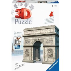 Puzzle 3D Arc de Triomphe - Ravensburger - 216 pieces - sans colle - D