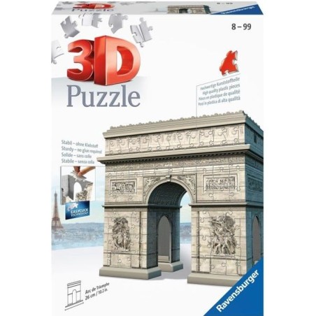 Puzzle 3D Arc de Triomphe - Ravensburger - 216 pieces - sans colle - D