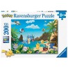 Puzzle 200 pieces XXL - Ravensburger - Attrapez-les tous ! - Pokémon