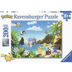 Puzzle 200 pieces XXL - Ravensburger - Attrapez-les tous ! - Pokémon