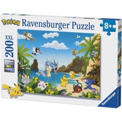 Puzzle 200 pieces XXL - Ravensburger - Attrapez-les tous ! - Pokémon