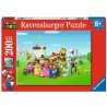 Puzzle 200 pieces XXL Les aventures de Super Mario, 00012993, Des 8 an