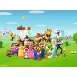 Puzzle 200 pieces XXL Les aventures de Super Mario, 00012993, Des 8 an