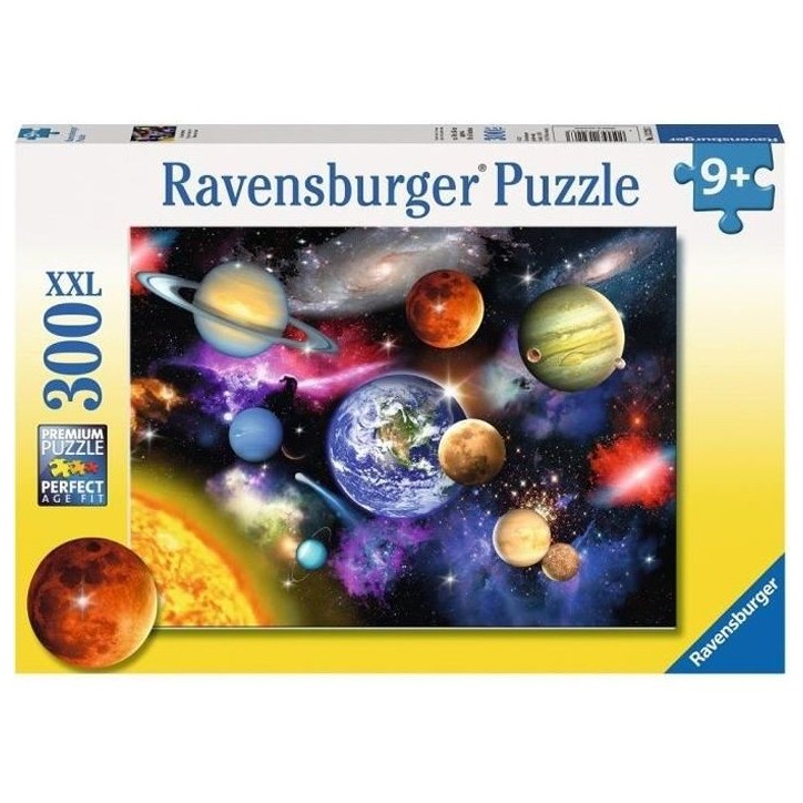 Puzzle Ravensburger 300 pieces XXL - Systeme solaire - Pour enfants des 9 ans