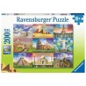 Puzzle Enfant 200 p XXL - Les monuments du monde - Ravensburger - Arch