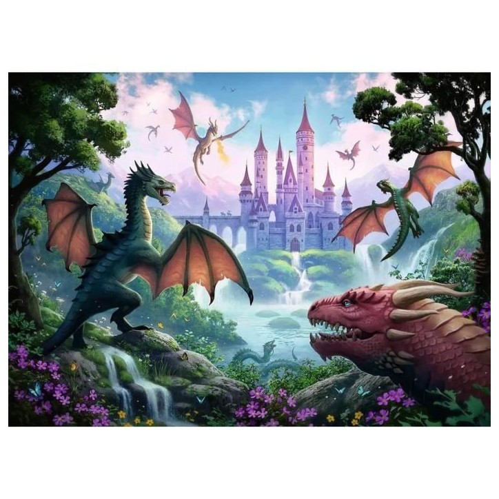 Puzzle enfants 300 p XXL Dragon magique - Des 9 ans - 13356 - Ravensburger
