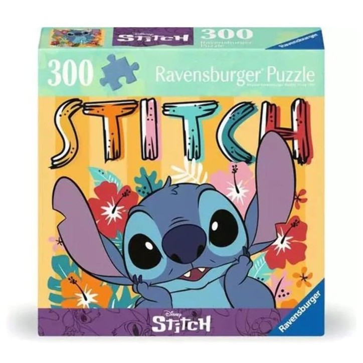 Puzzle 300 pieces Stitch, Adultes et enfants des 8 ans, Puzzle de qualité supérieure, Disney, 13399, Ravensburger Puzzle 300 pieces Stitch, Adultes et enfants des 8 ans, Puzzle de qualité supérieure, Disney, 13399, Ravensburger