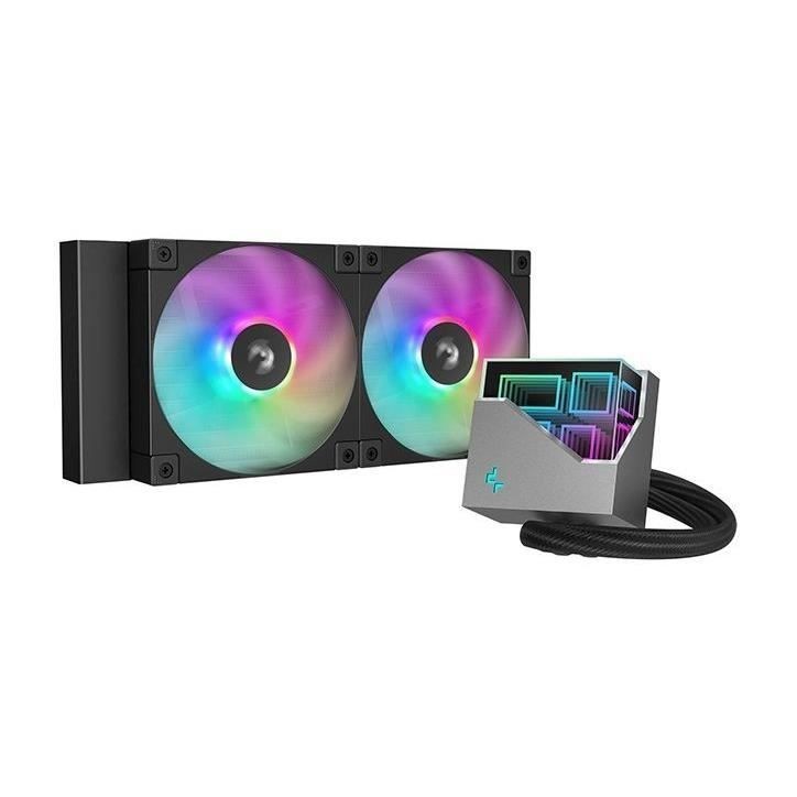 DeepCool LT240 Processeur Refroidisseur de liquide tout-en-un 12 cm Noir 1 piece(s) DeepCool LT240 Processeur Refroidisseur de liquide tout-en-un 12 cm Noir 1 piece(s)
