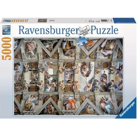Puzzle Adulte 5000 p - Chapelle Sixtine - Ravensburger - Architecture