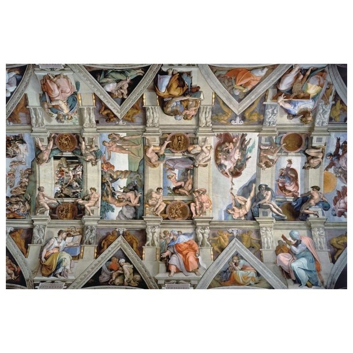 Puzzle Adulte 5000 p - Chapelle Sixtine - Ravensburger - Architecture et monument - Multicolore Puzzle Adulte 5000 p - Chapelle Sixtine - Ravensburger - Architecture et monument - Multicolore