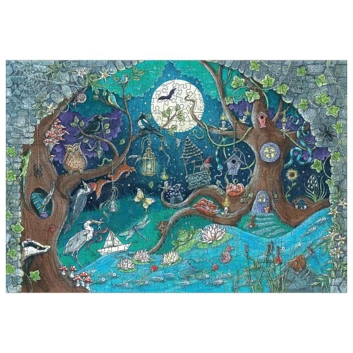 Puzzle en bois Foret fantastique 500 pieces robustes et naturelles dont 40 figurines en bois (whimsies), Qualité premium - Pour Puzzle en bois Foret fantastique 500 pieces robustes et naturelles dont 40 figurines en bois (whimsies), Qualité premium - Pour