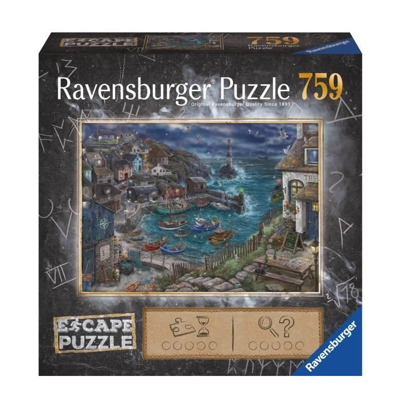 Escape puzzle Le phare - Ravensburger - 759 pieces - Pour adultes et e Escape puzzle Le phare - Ravensburger - 759 pieces - Pour adultes et e