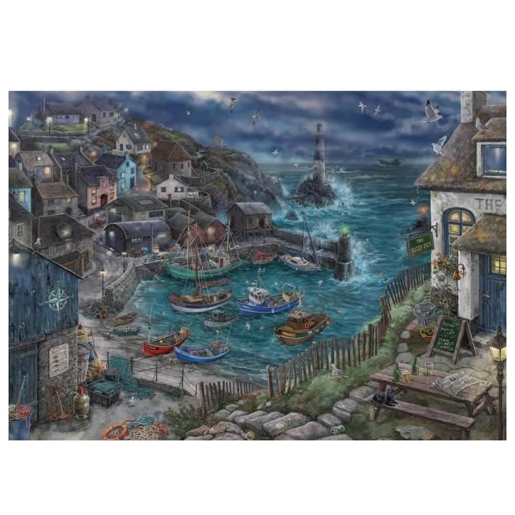 Escape puzzle Le phare - Ravensburger - 759 pieces - Pour adultes et enfants des 12 ans - Jeu d'évasion Escape puzzle Le phare - Ravensburger - 759 pieces - Pour adultes et enfants des 12 ans - Jeu d'évasion