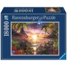 Puzzle 18000 pieces Paradis au soleil couchant, Ravensburger, Pour adu