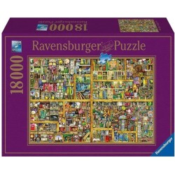 Puzzle 18 000 pieces Bibliotheque magique XXL, Colin Thompson, Adultes