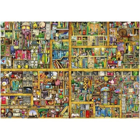 Puzzle 18 000 pieces Bibliotheque magique XXL, Colin Thompson, Adultes et enfants a partir de 14 ans, Fantaisie, 17825, Ravensbu