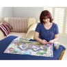 Plateau de puzzle - RAVENSBURGER - 17971 - Pliable - Pour 1000 pieces