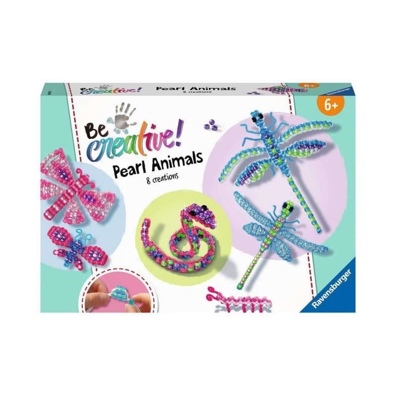 Kit de création d'animaux en perles, Ravensburger - Mixte - A partir Kit de création d'animaux en perles, Ravensburger - Mixte - A partir