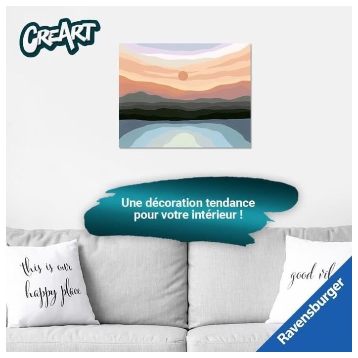 CreArt Flowers on my mind 24x30 cm - Peinture par numéros – Des 12 ans – Ravensburger - 20275 CreArt Flowers on my mind 24x30 cm - Peinture par numéros – Des 12 ans – Ravensburger - 20275