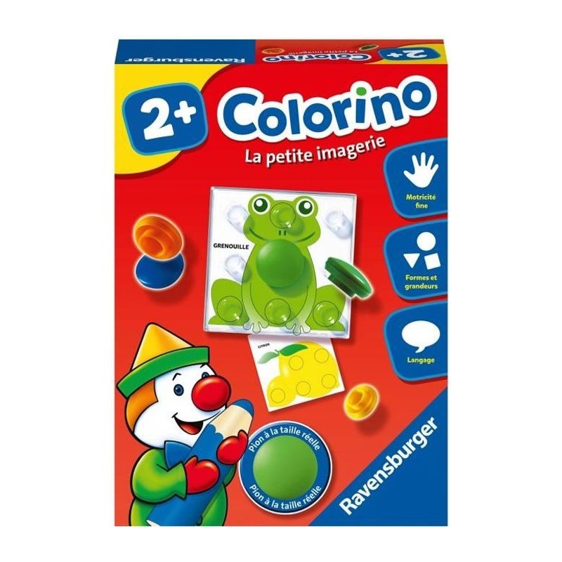 Colorino La petite imagerie - Jeu éducatif - Apprentissage des couleu Colorino La petite imagerie - Jeu éducatif - Apprentissage des couleu
