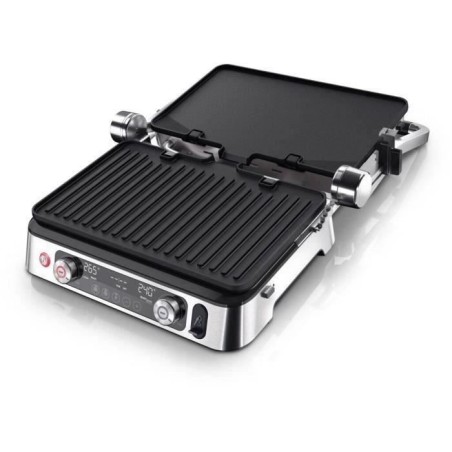 Grill multifonctions - BRAUN - Multi Grill 9 Pro - 2200 W - 3 positions de chauffe - Noir / Acier