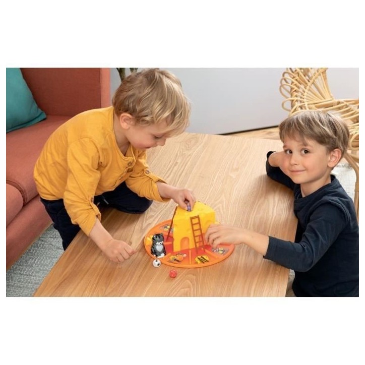 Jeu de société - Ravensburger - Miam Miaou - La course aux fromages - Enfant 3 ans - 2 a 4 joueurs Jeu de société - Ravensburger - Miam Miaou - La course aux fromages - Enfant 3 ans - 2 a 4 joueurs