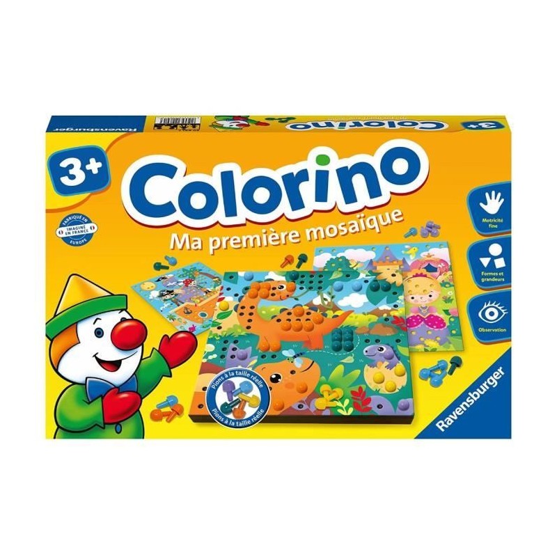 Ravensburger - Colorino Ma premiere mosaique Ravensburger - Colorino Ma premiere mosaique